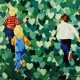 field of hearts limited edition giclee on canvas by Steven Ray Miller Durham NC artist