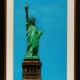 Statue of Liberty original 3-D acrylic painting on glass by Steven Ray Miller Durham NC artist