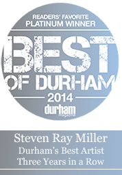 Steven Ray Miller Best Artist Durham NC 3 years in a rom