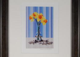 Daffodils Framed Mini Print