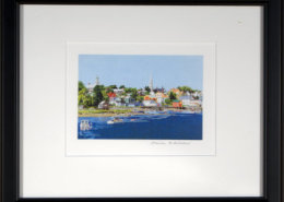 Peaceful Harbor Framed Mini Print