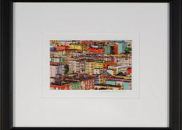 San Francisco Rooftops Framed Mini Print