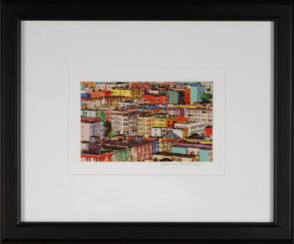 San Francisco Rooftops Framed Mini Print