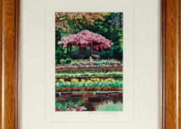 Sarah P. Duke Gardens Framed Mini Print Print