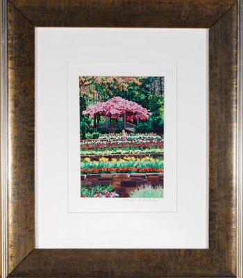 Sarah P. Duke Gardens Framed Mini Print