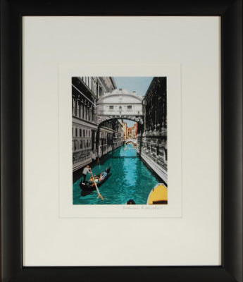 Venetian Canal Framed Mini Print