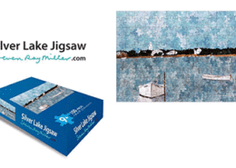 Silver Lake Jigsaw puzzle box