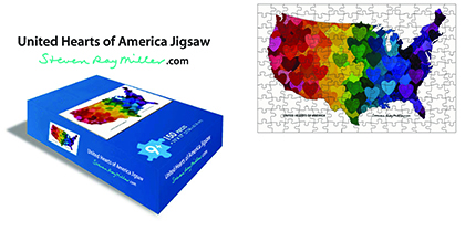 United Hearts of America Jigsaw Puzzle